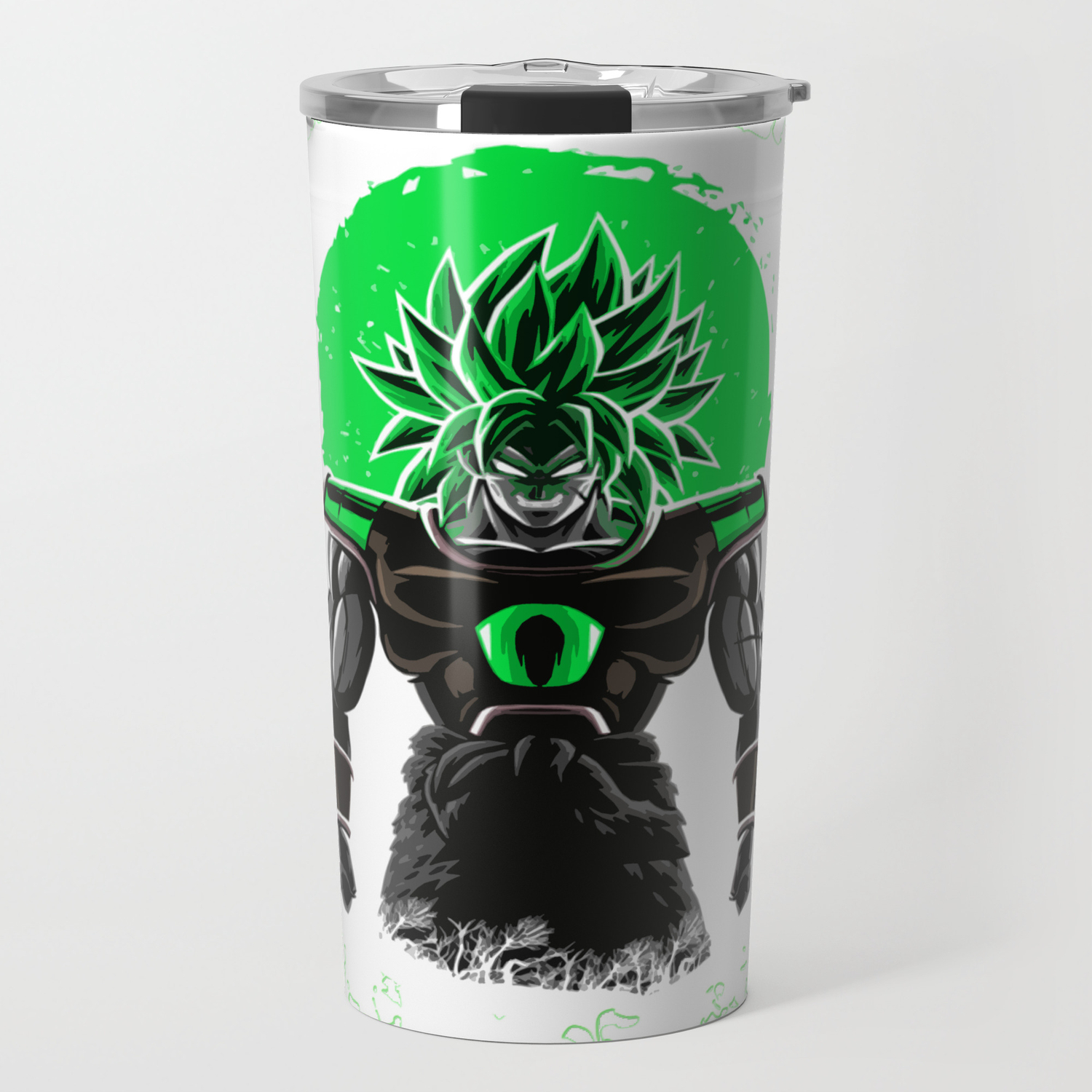 New Broly Dragon Ball Super Film Travel Mug By Makaiworld Society6