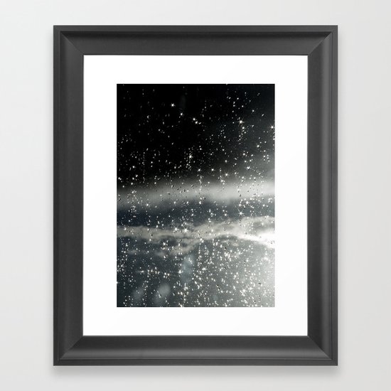 touching space Framed Art Print
