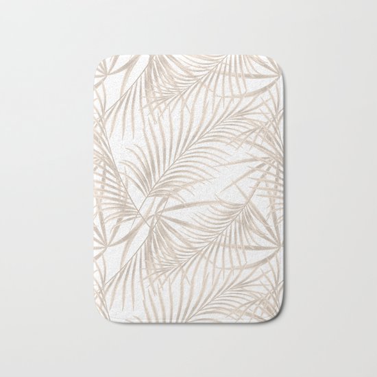 Palm leaves 4 Bath Mat
