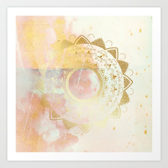 quiet your mind Art Print