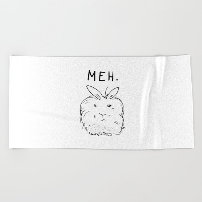 Meh Bunny Beach Towel