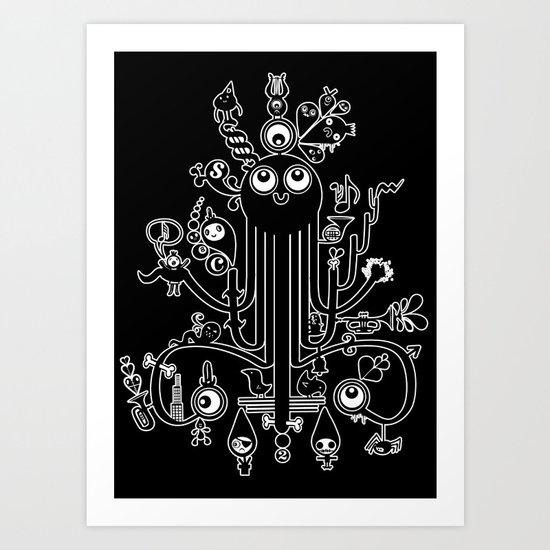 Marvelous Marvin Art Print