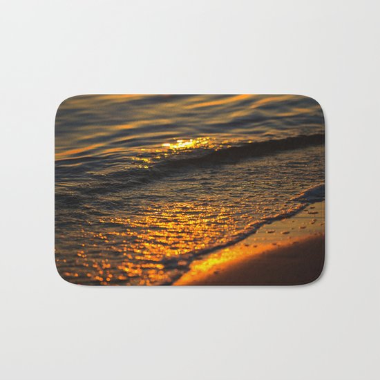 Gold Waters Bath Mat