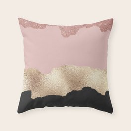 black sequin throw pillows