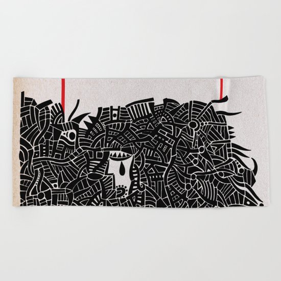 - migrants - Beach Towel