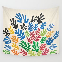 Leaf Cutouts by Henri Matisse (1953) Wall Tapestry
