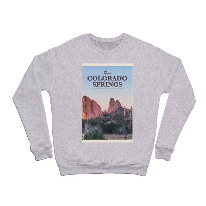 Visit Colorado Springs  Crewneck Sweatshirt