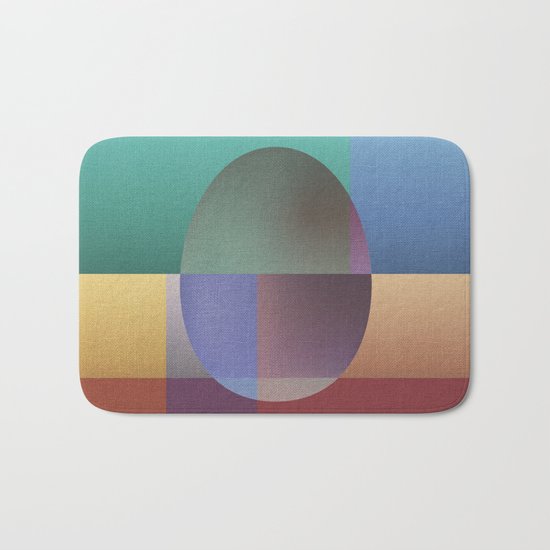 NO WAY OUT (abstract) Bath Mat