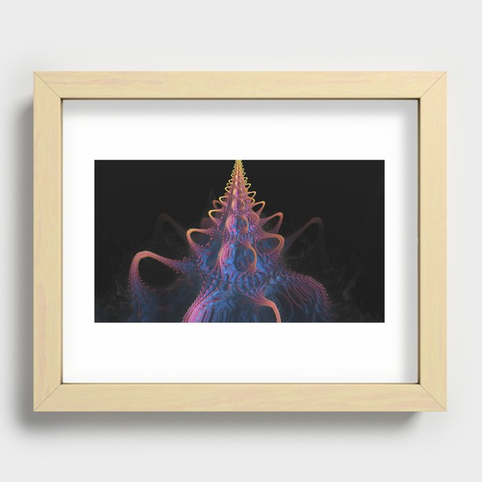 Sine Approximations Recessed Framed Print