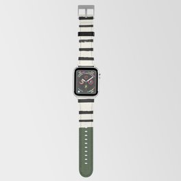 Forest Green x Stripes Apple Watch Band