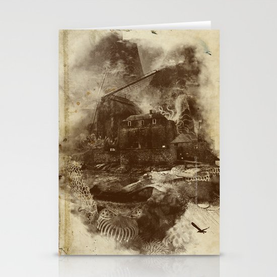 the castle Stationery Cards