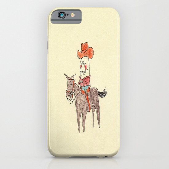 Manatee Cowboy iPhone & iPod Case
