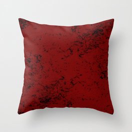 Gothic Red - Background Throw Pillow