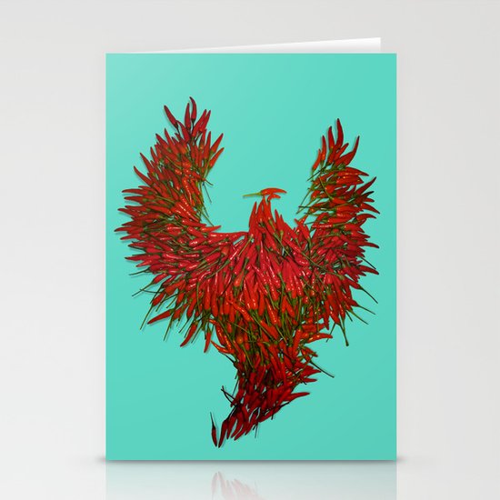 Hot Wings! Stationery Cards