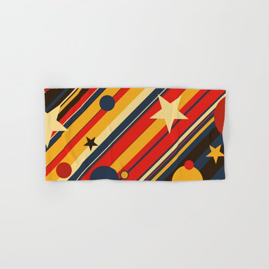 Retro Hand & Bath Towel