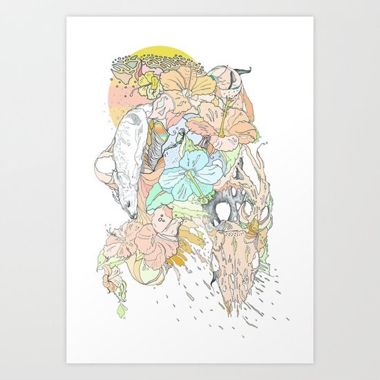 seventeenth daydream Art Print