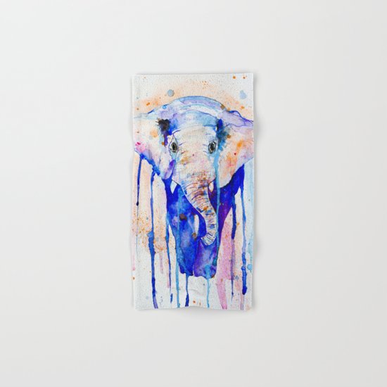 Colorful elephant Hand & Bath Towel