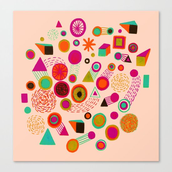 Galaxies III Canvas Print