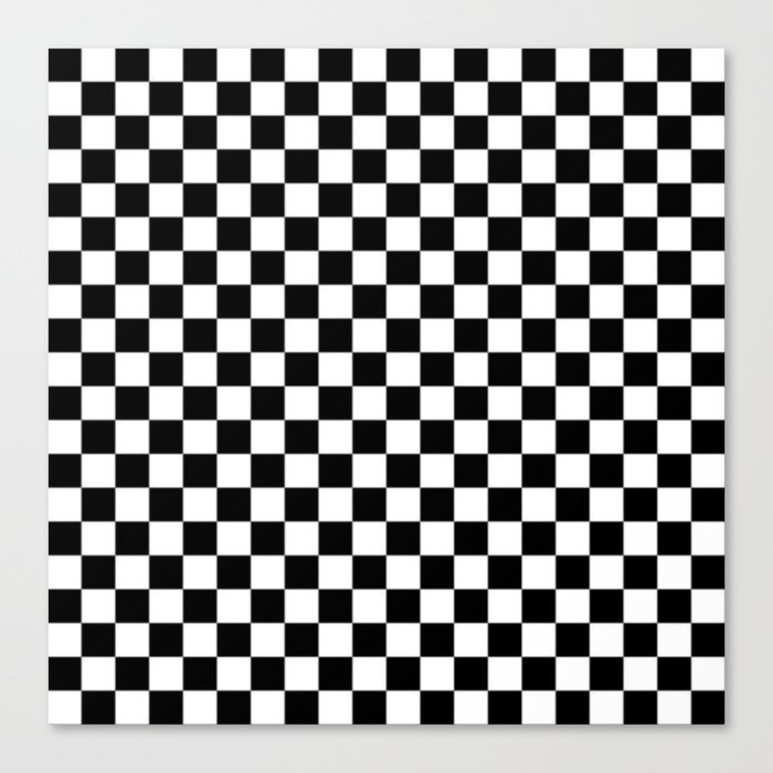 checkerboard Canvas Print