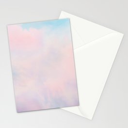 cotton candy dreaming Stationery Cards