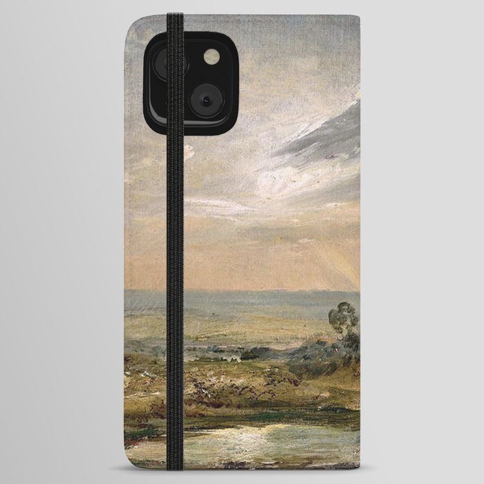 John Constable vintage painting iPhone Wallet Case
