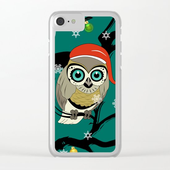 Christmas Clear iPhone Case