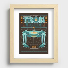Tron Legacy Recessed Framed Print