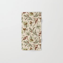 Christmas Spruce Light  Hand & Bath Towel