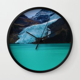 Berg Glacier in Mount Robson Provincial Park BC Wall Clock