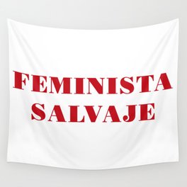 Feminista Salvaje Wall Tapestry