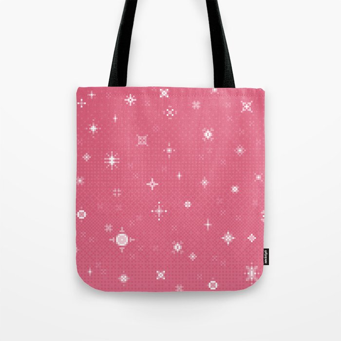 Pretty Pink Starlight (8bit) Tote Bag