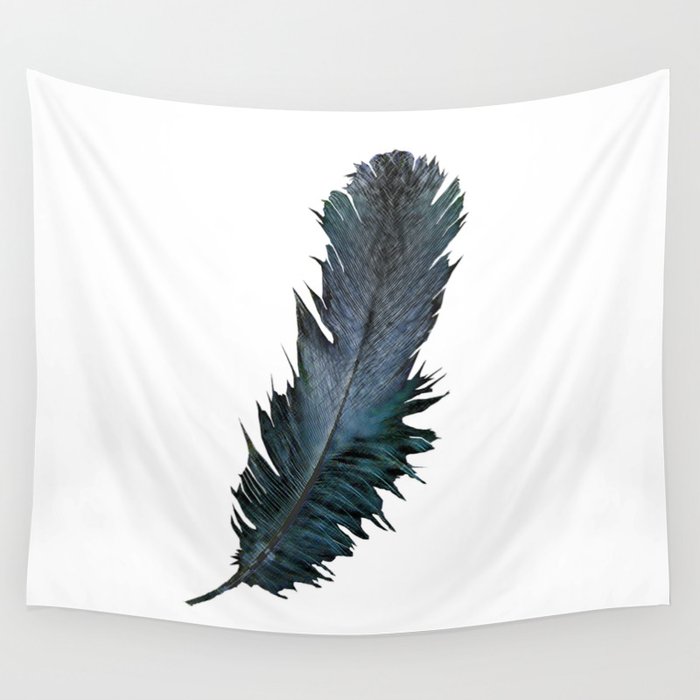 Feather - Enjoy the difference! Wall Tapestry
