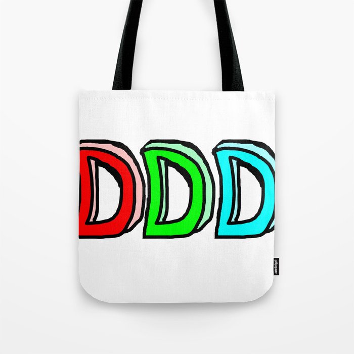 3-D three d  Tote Bag