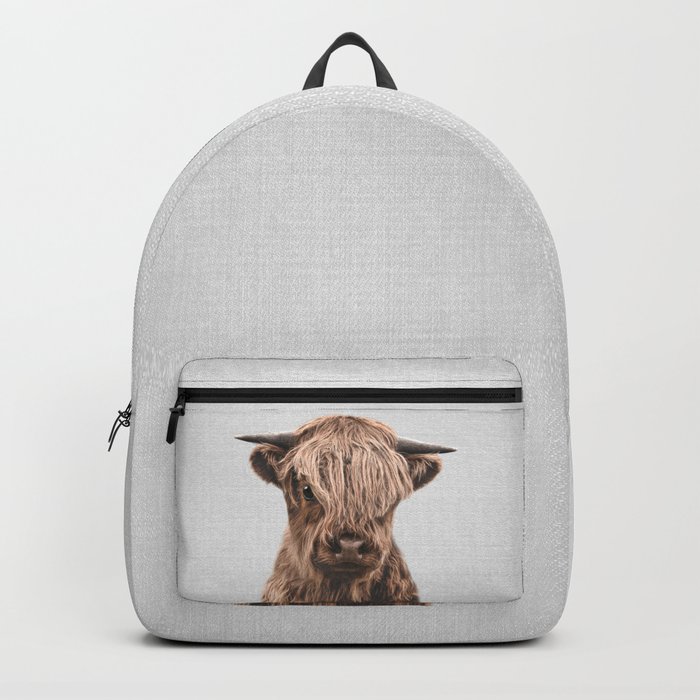 Highland Calf - Colorful Backpack
