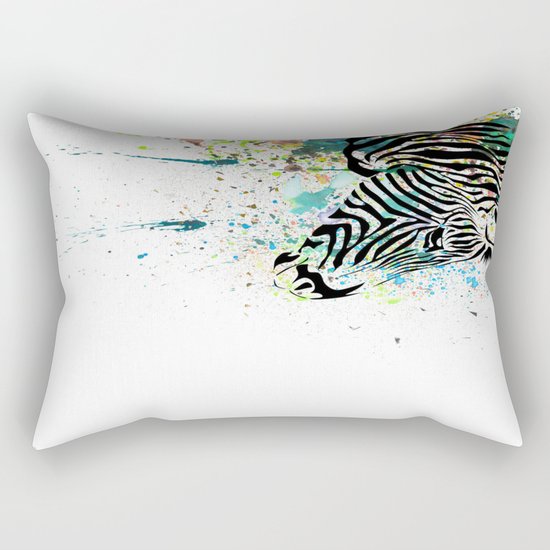Zebra Rectangular Pillow