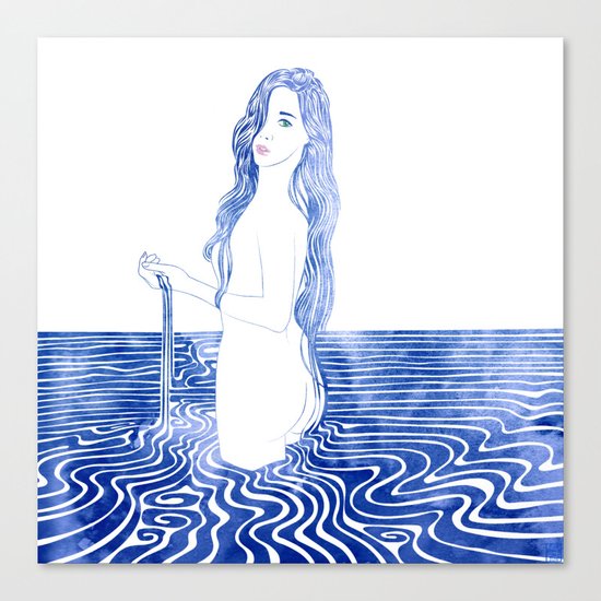 Water Nymph LXIII Canvas Print