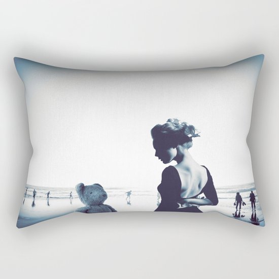 Teddy in love Rectangular Pillow