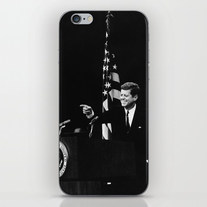 President Kennedy At Press Conference - 1962 iPhone Skin