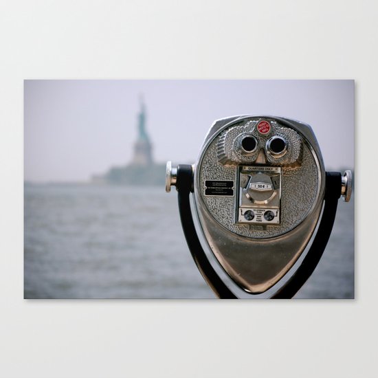 Turn to Clear Vision Canvas Print