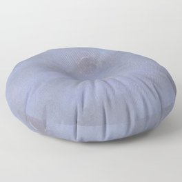 Violet marble frozen texture Floor Pillow