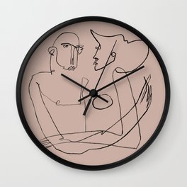 Couple Wall Clock