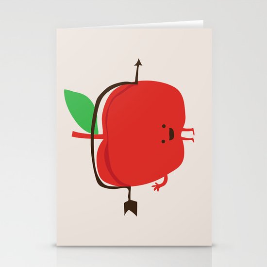 The Apple and The Arrow Stationery Cards