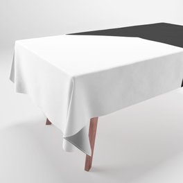 LIFE OF SIMPLICITY (BLACK-WHITE) Tablecloth