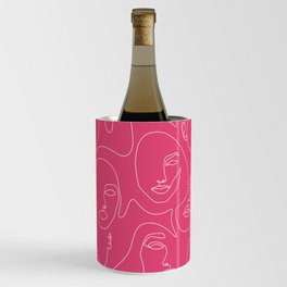 Faces In Pink Wine Chiller
