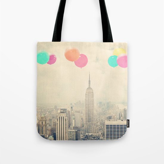 Balloons over the City Tote Bag