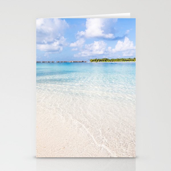 Tropical Beach Paradise Stationery Cards