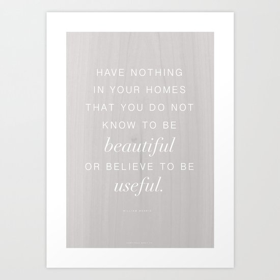 Morris Art Print
