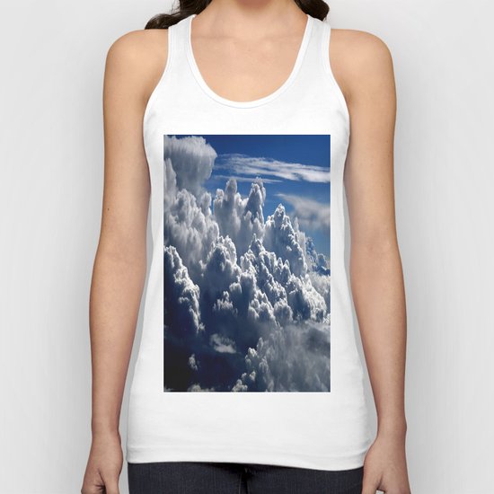 clouds Unisex Tank Top