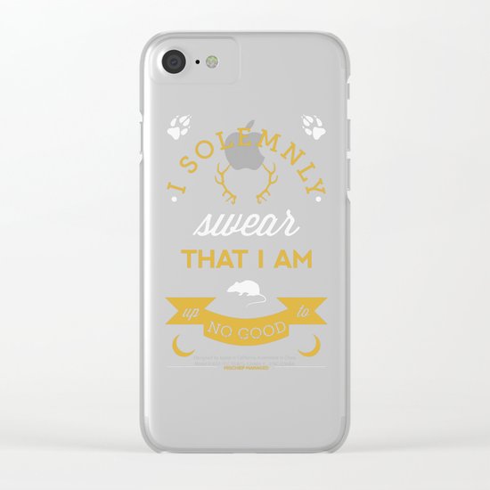 Marauder's Map Clear iPhone Case