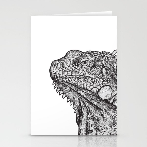 Iguana - Hand Drawn Stationery Cards